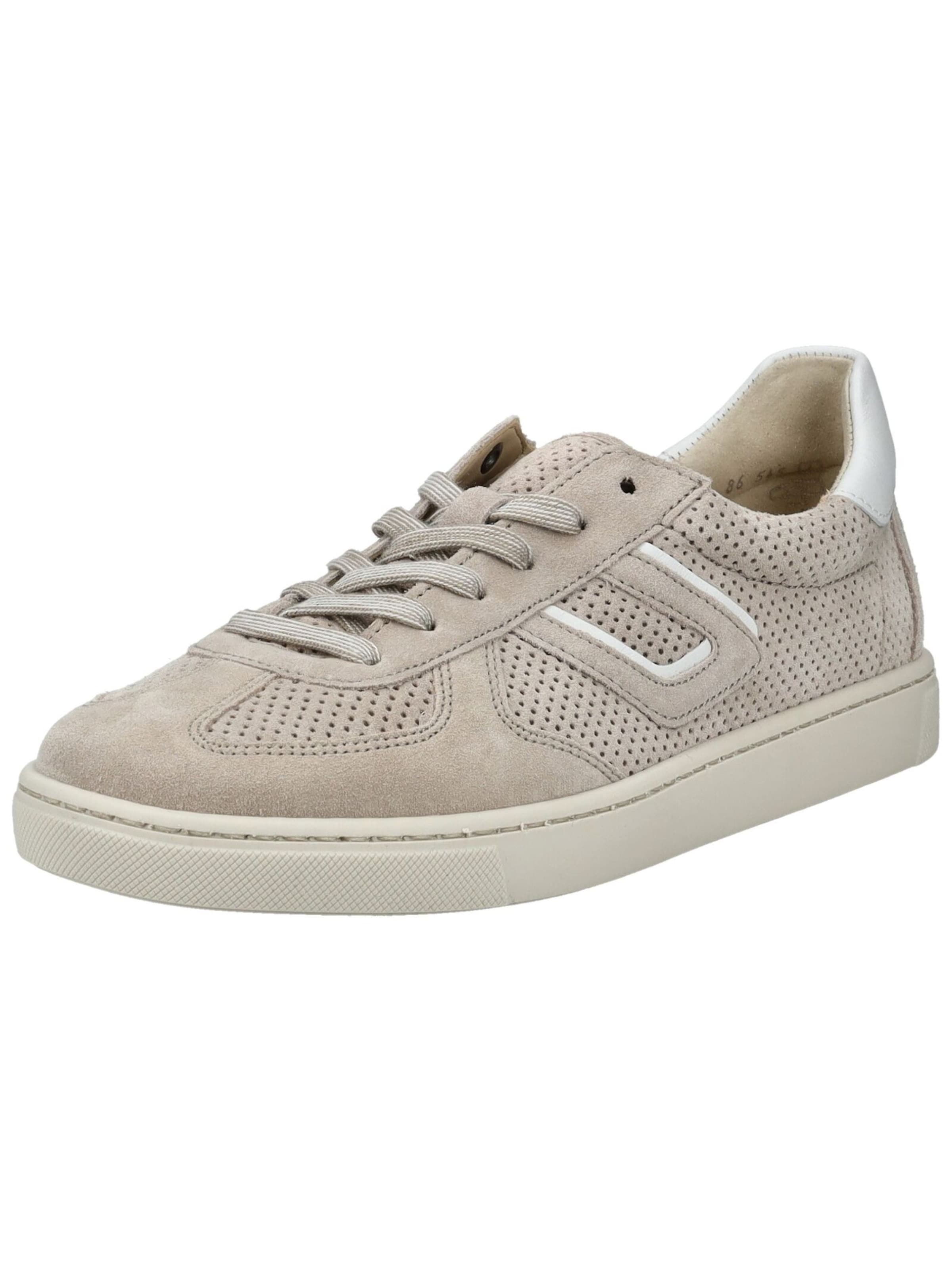 Baskets basses GABOR en beige : devant