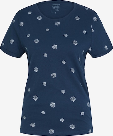 TOM TAILOR T-Shirt in Blau: predná strana