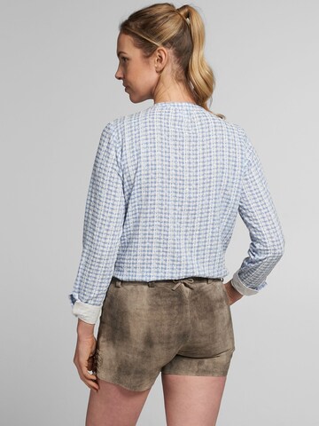 SPIETH & WENSKY Bluse 'Angela' in Blau