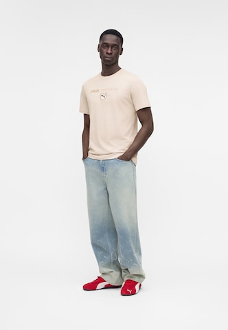 PUMA Тениска 'CLASS' в сиво: отпред