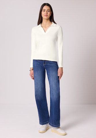 STREET ONE Poloshirt in Weiß