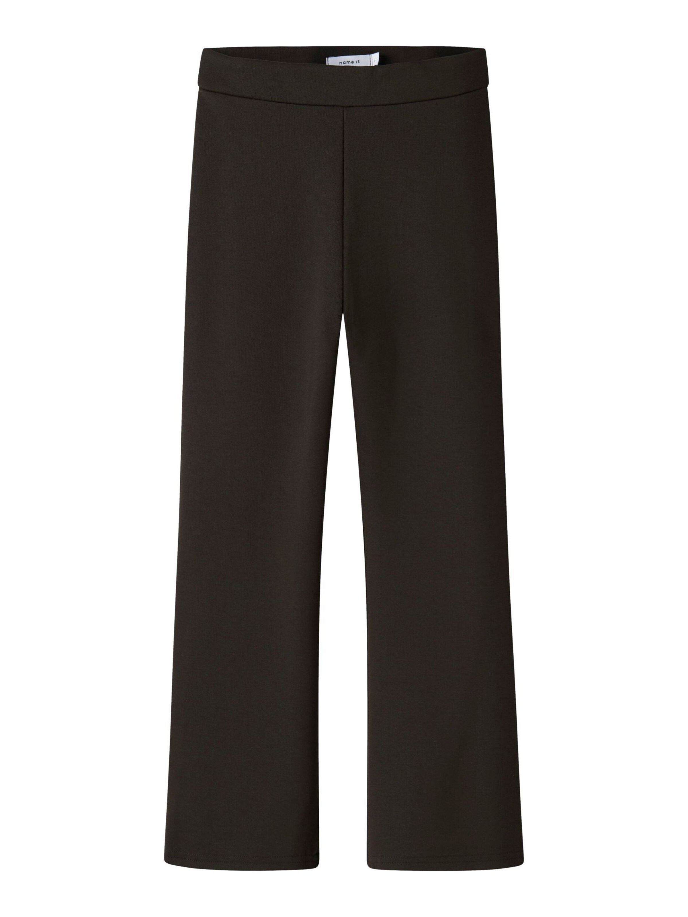 NAME IT Flared Leggings 'NKFFrikkali' i brun: framsida