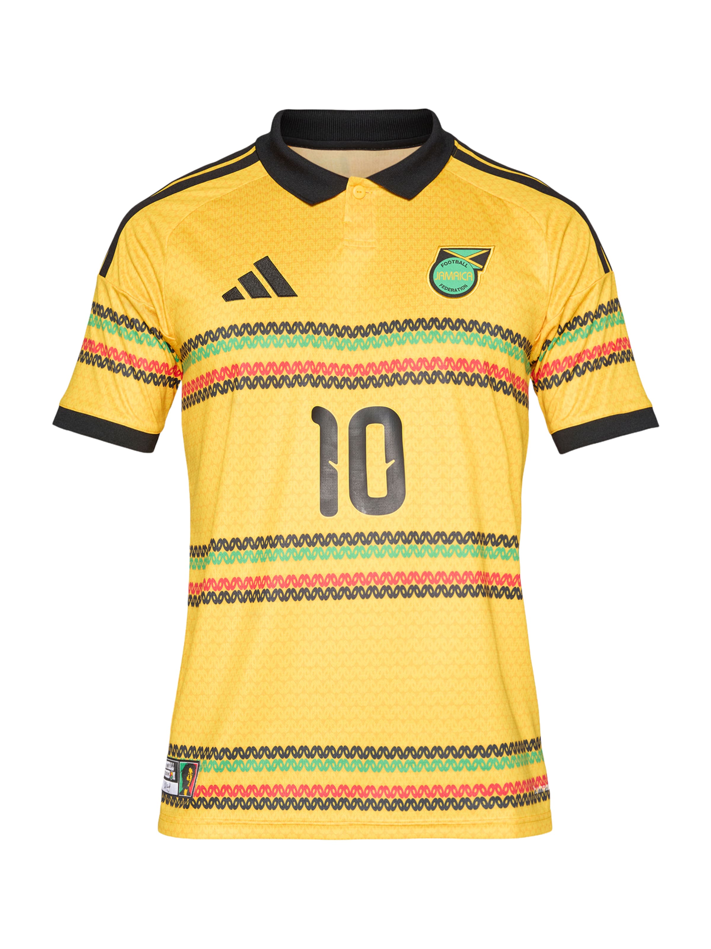 ADIDAS PERFORMANCEDres 'JFF H' - žuta boja: prednji dio