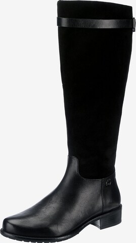 Bottes 'Carla' GERRY WEBER en noir : devant