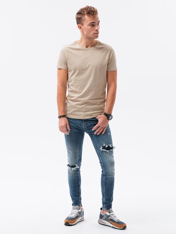 Ombre Shirt 'S1370' in Grijs