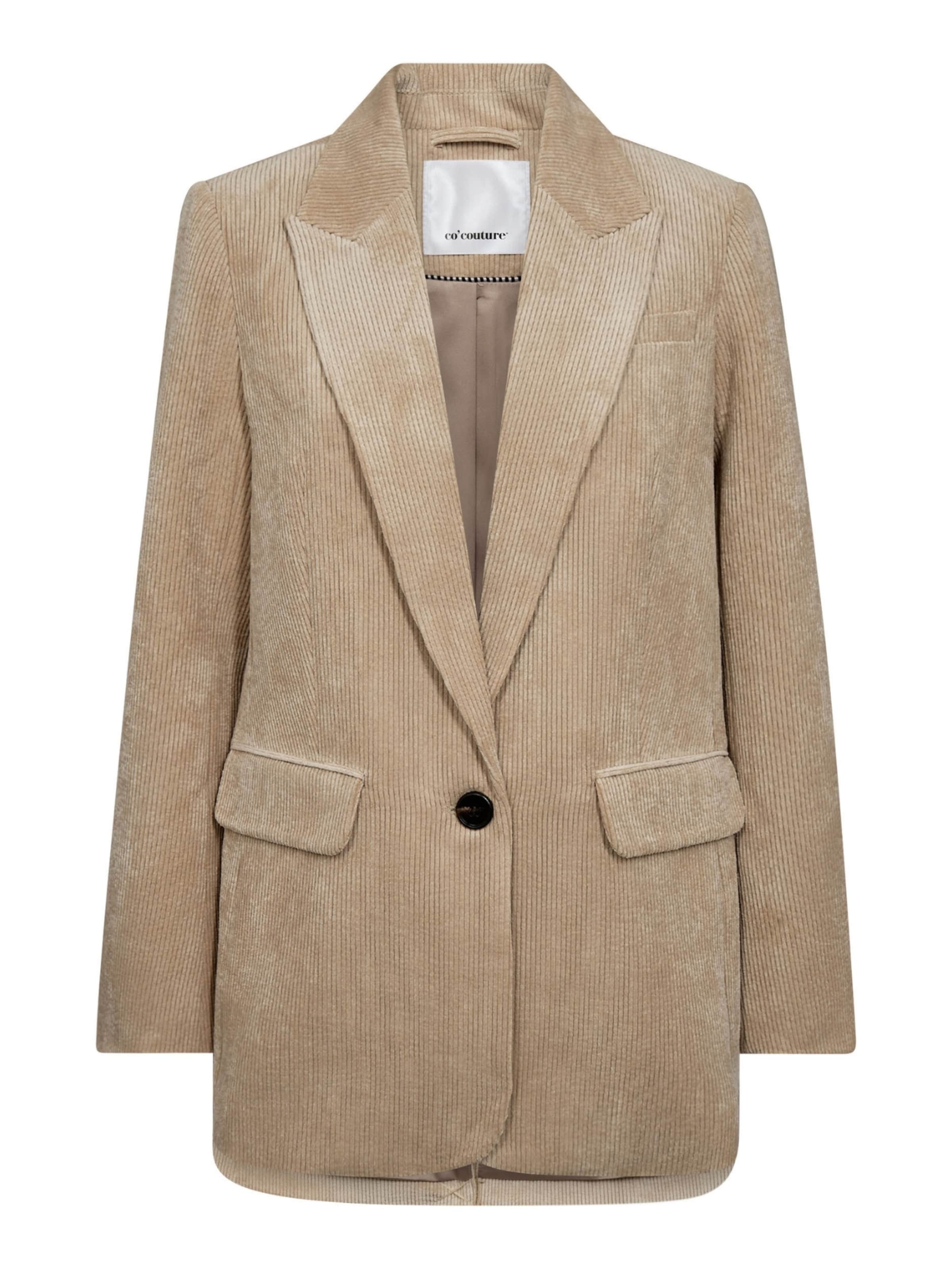 Blazer 'Daisy' di co'couture in beige: frontale