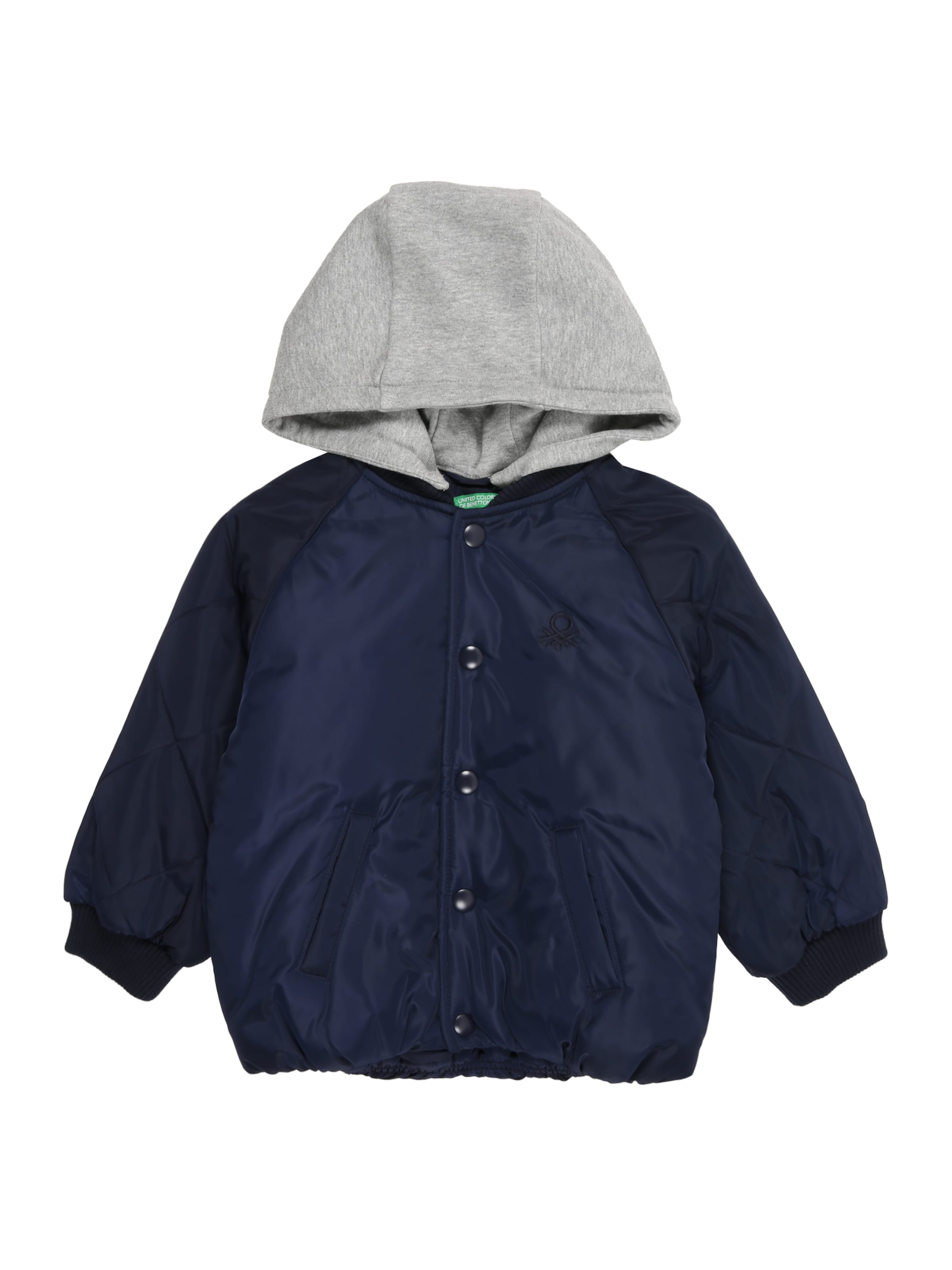 UNITED COLORS OF BENETTON - Casaco meia-estação em azul: frente