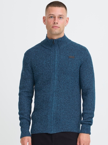 BLEND Gebreid vest ' BHMPattix ' in Blauw