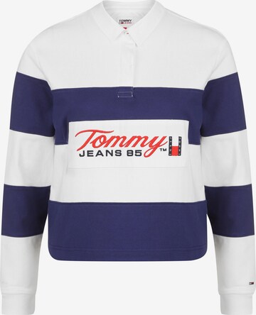 Tommy Jeans Poloshirt in Weiß: predná strana