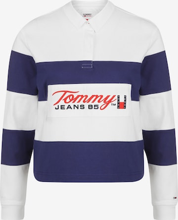 Tommy Jeans Poloshirt in Weiß: predná strana