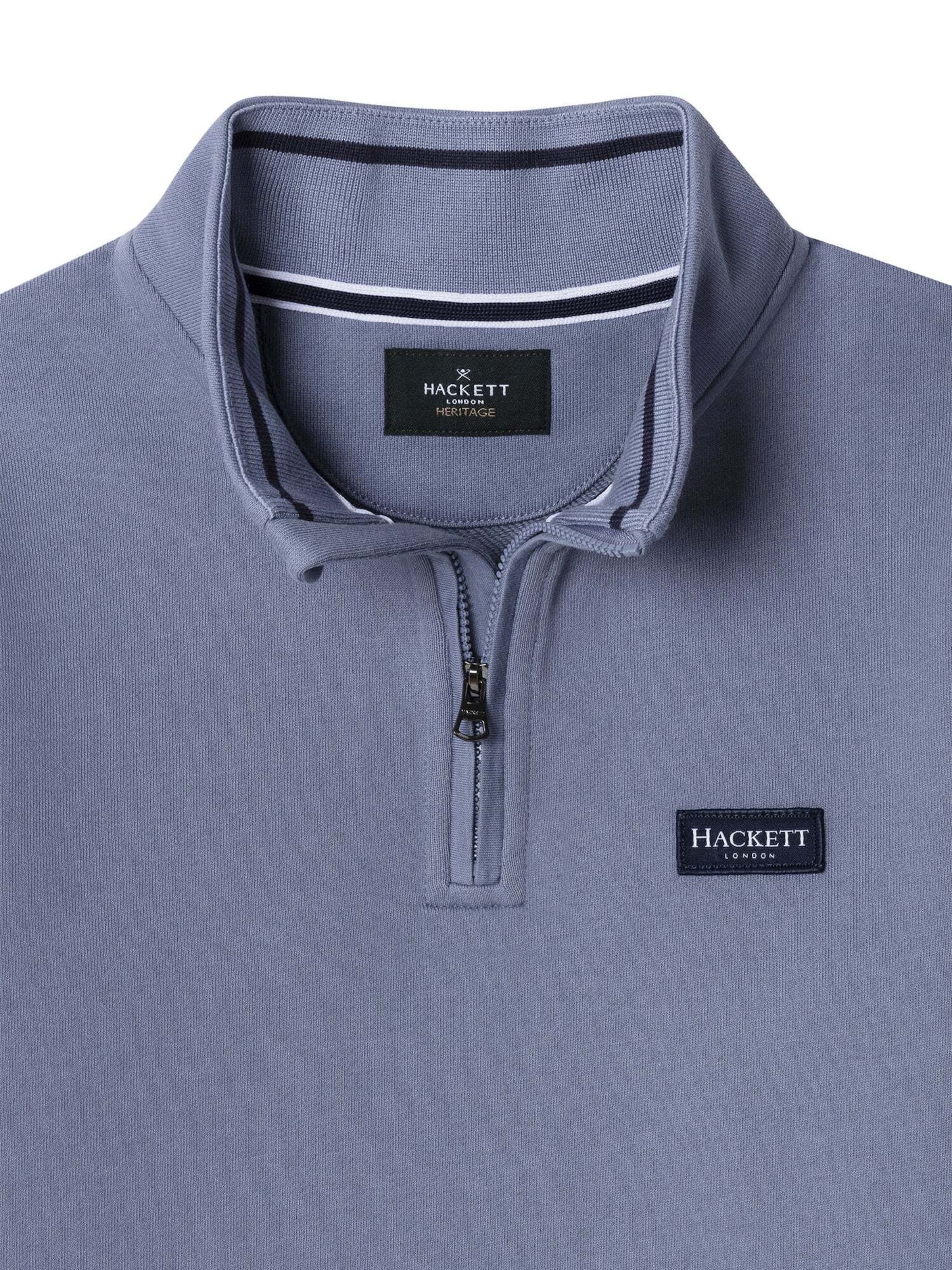 Hackett London Sweatshirt 'Heritage Ess' in Blauw