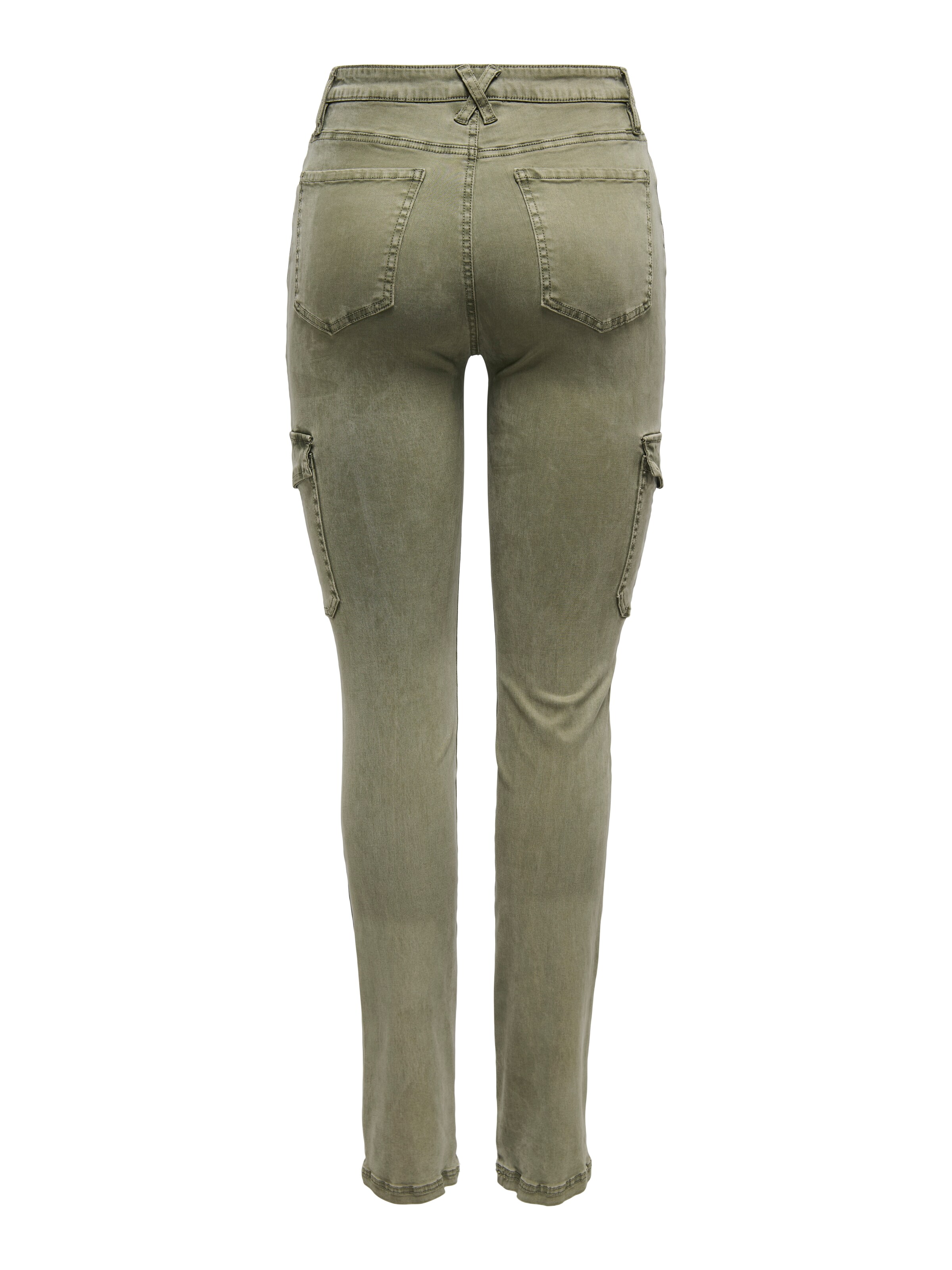 ONLY Слим Брюки-карго 'ONLBrandy' в Зеленый