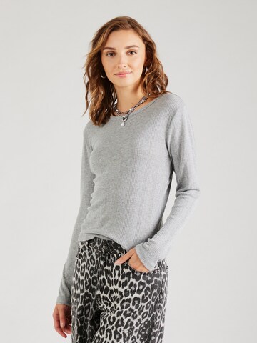 VERO MODA Tričko 'Lisa' – šedá: přední strana