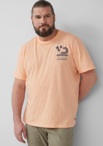 s.Oliver Shirt in Oranje: voorkant
