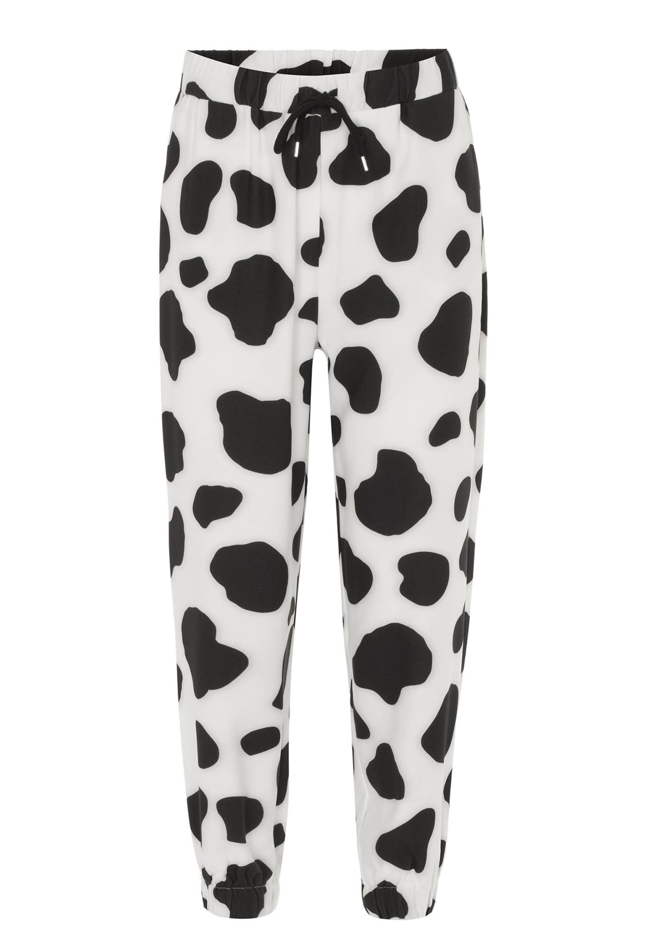 Jimmy Sanders Broek in 40 in de kleur Zwart / Wit, Productweergave