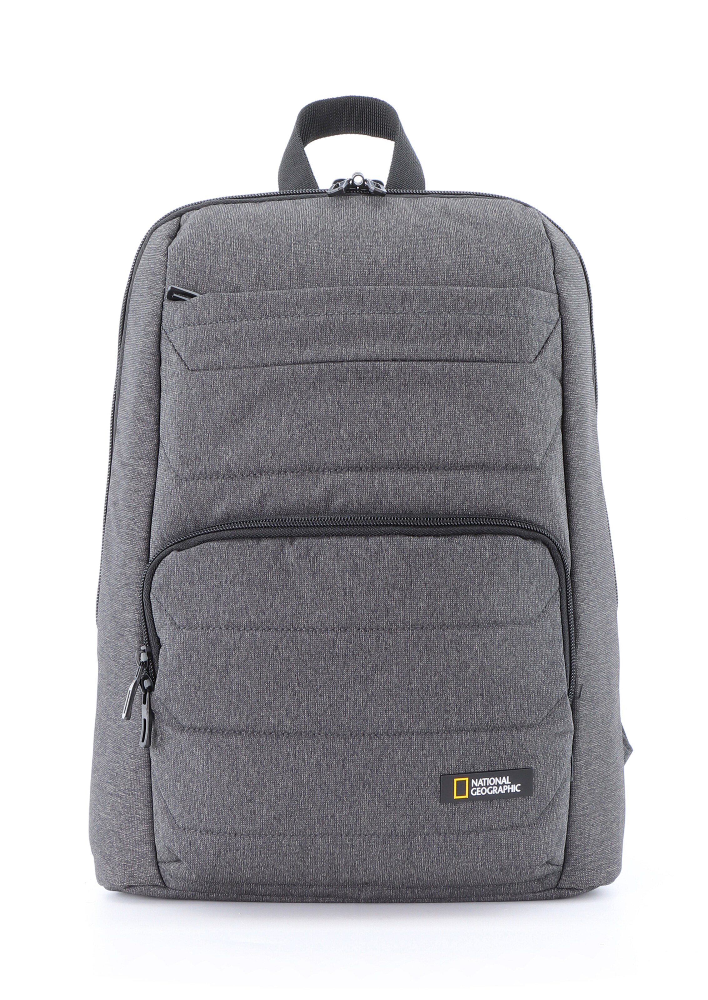 National Geographic Backpack in Grey: front