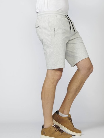 KOROSHI Normalny krój Spodnie w kolorze szary