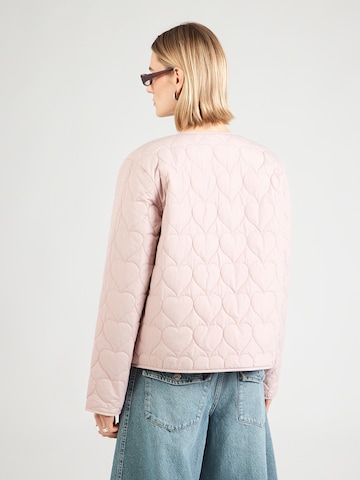 ONLY Демисезонная куртка 'ONLBETTY' в Ярко-розовый: сзади