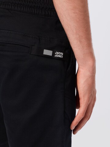 JACK & JONES Regular Cargo Pants 'Gus' in Black