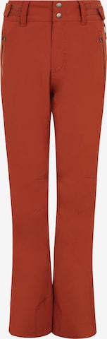 PROTEST Sportbroek 'CINNAMON' in Rood: voorkant