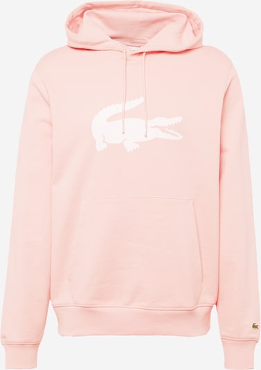 LACOSTE Sweatshirt in grün / puder / weiß, Produktansicht