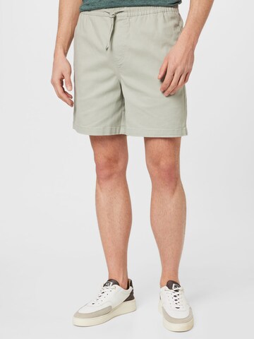 JACK & JONES - regular Pantalón 'JEFF' en gris: frente