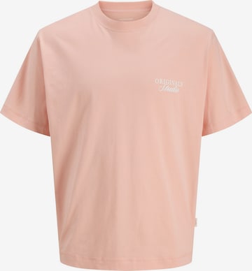 JACK & JONES T-Shirt 'JORNorrebro' in Pink: Vorderseite