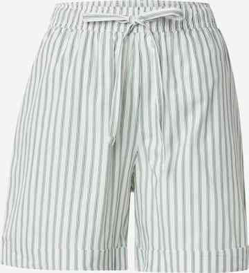Pantalon 'PCTaelyn' PIECES en blanc : devant