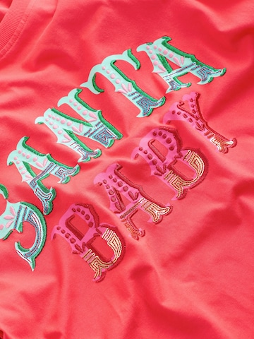Next - Camiseta 'Christmas Santa Baby' en rojo