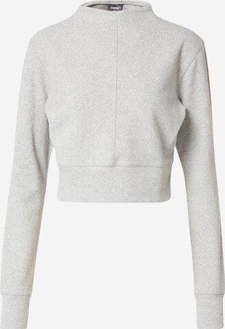 PUMA Athletic Sweatshirt 'EXHALE' in Grey: front