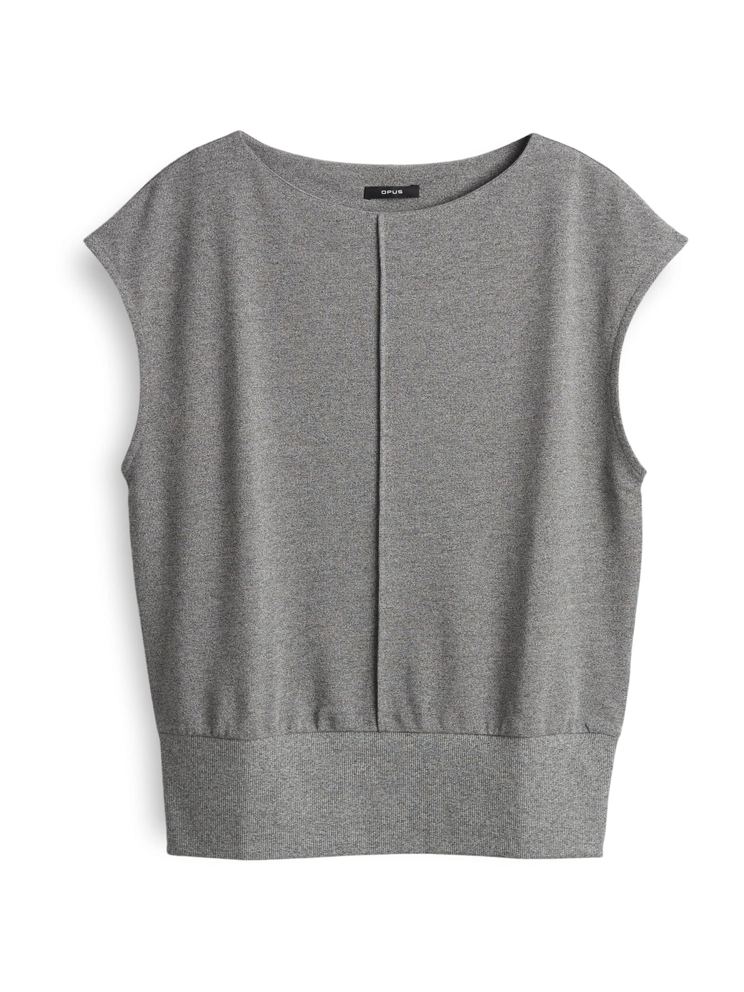 OPUS Shirt 'Siesa' in Grau: Vorderseite