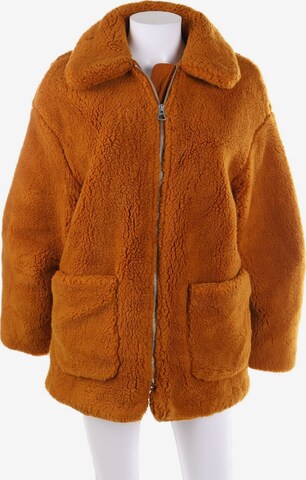 WEEKDAY Faux Fur-Jacke S in Braun: predná strana