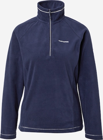 CRAGHOPPERS Athletic Sweater 'Miska' in Blue: front