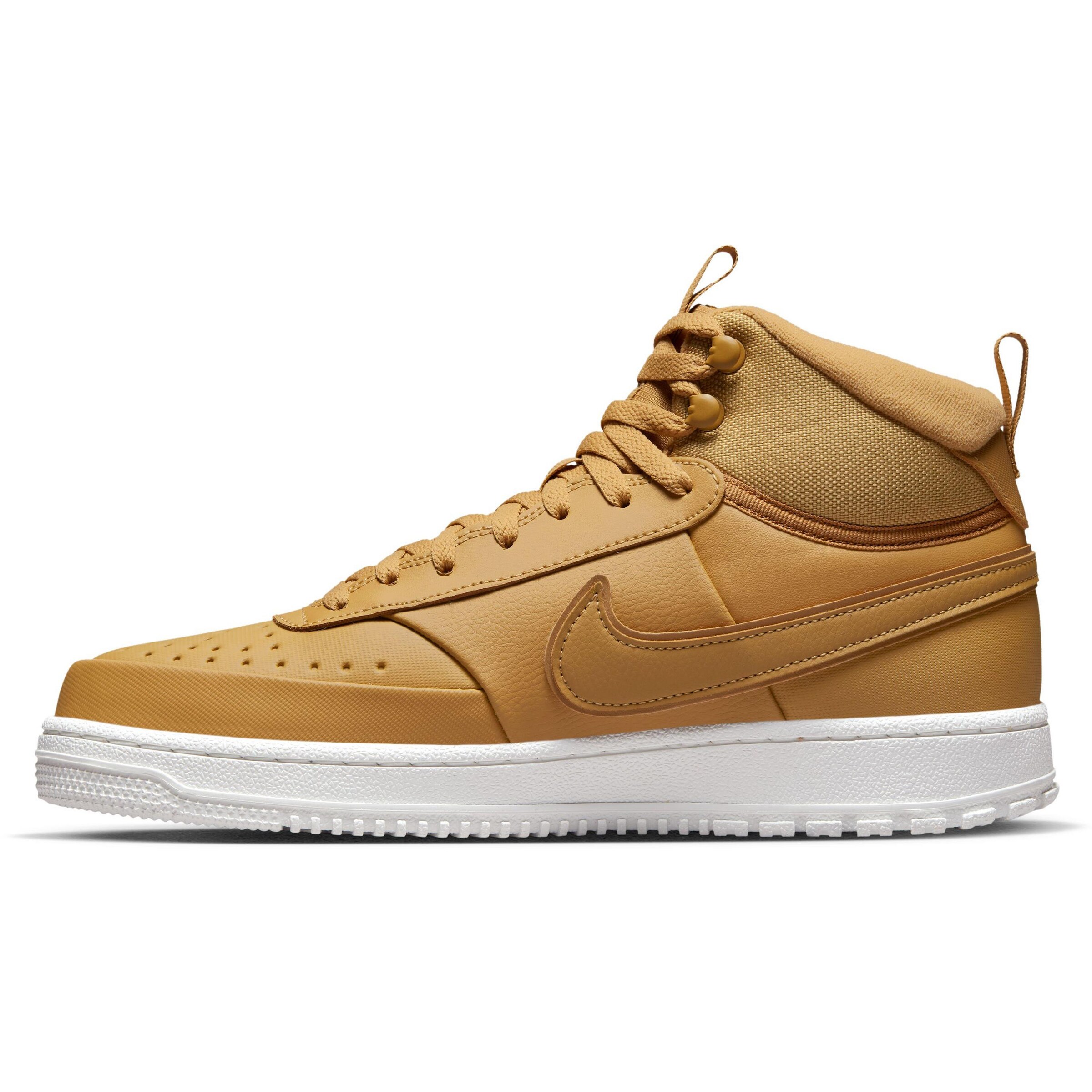 Nike Sportswear Sneakers hoog in Beige: voorkant