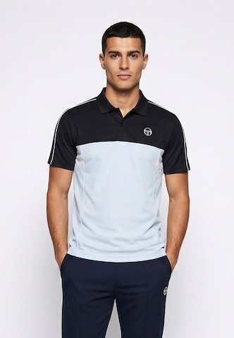 T-Shirt Sergio Tacchini en noir : devant