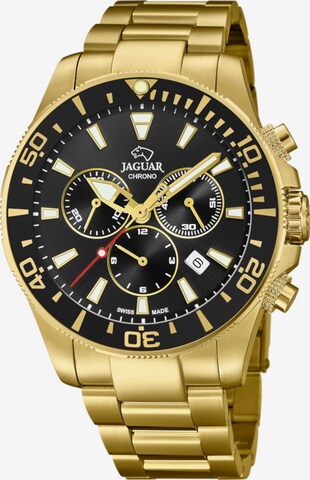 Jaguar Uhr in Gold: predná strana