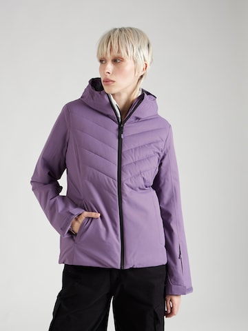 Veste de sport 'F122' 4F en violet : devant