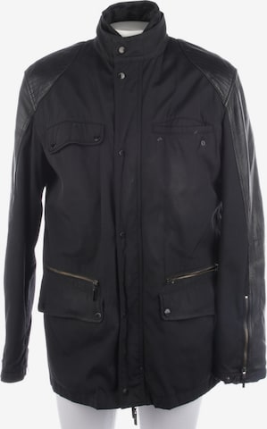 VERSACE Jacket & Coat in XL in Black: front