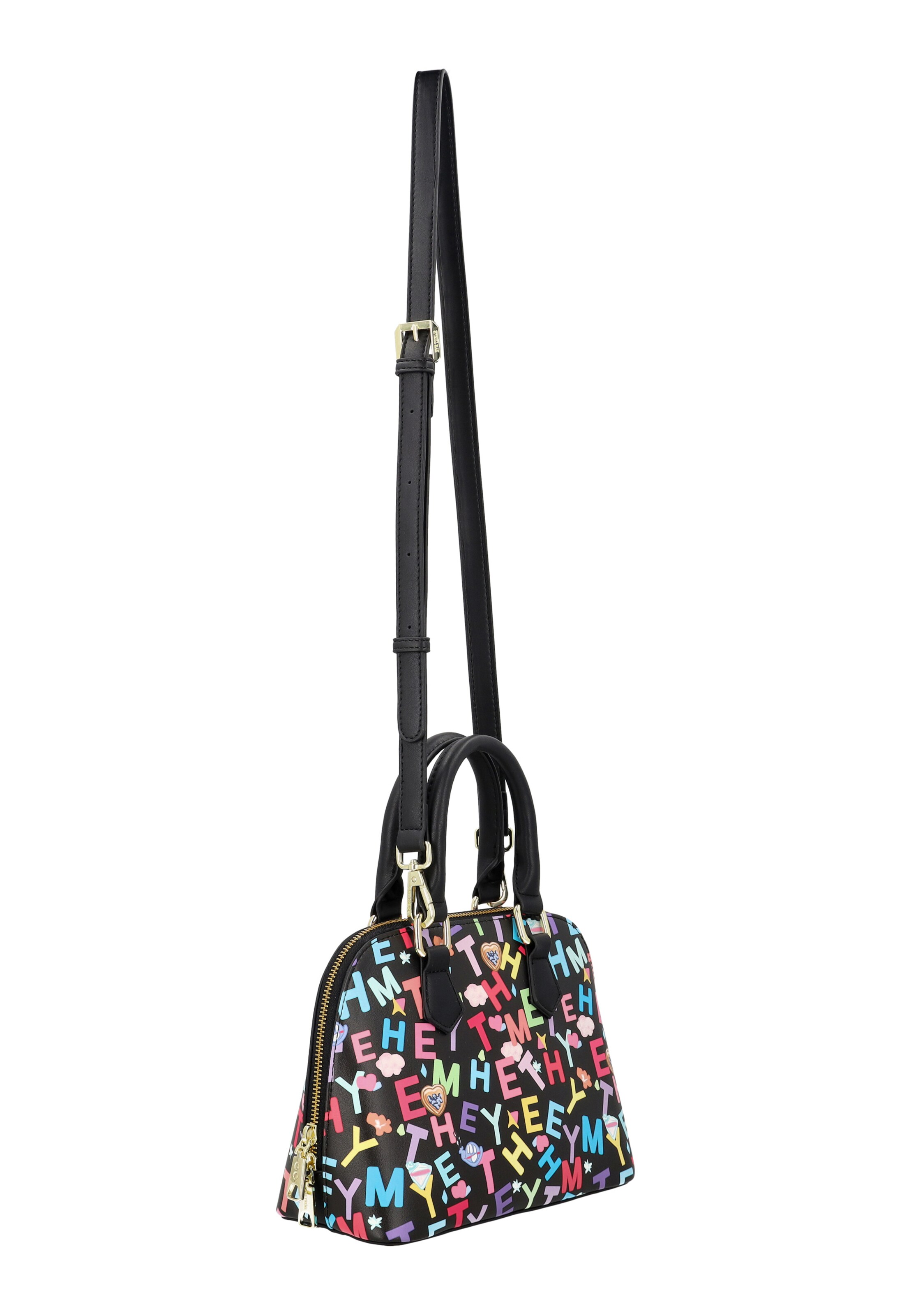 MYMO - Bolso de mano 'POP EYETHEME' en negro
