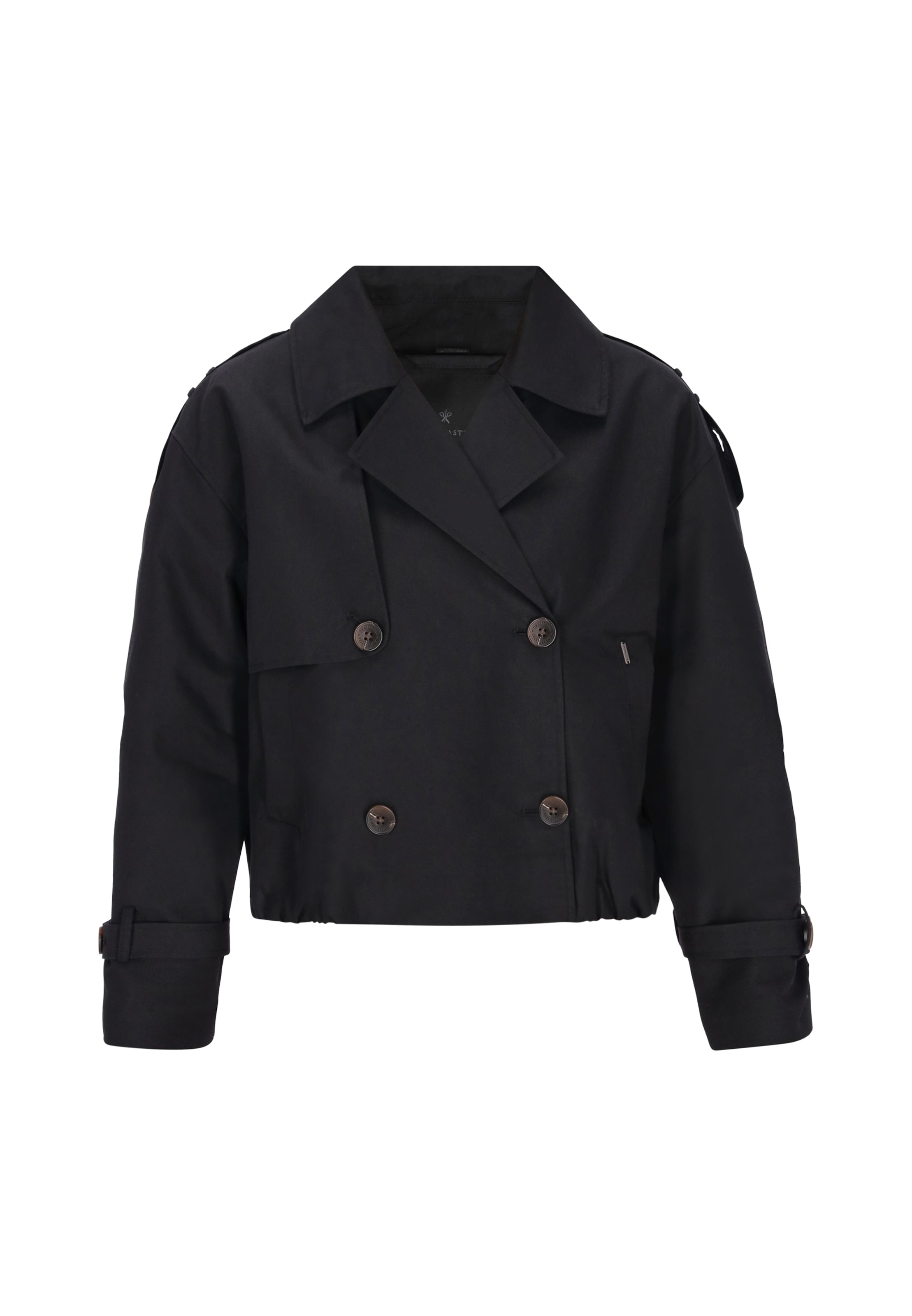 DreiMaster Klassik - Chaqueta de entretiempo 'Classic' en negro: frente