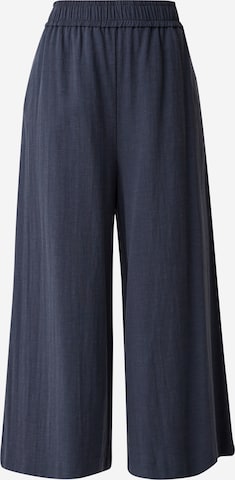 Wide Leg Pantalon COMMA en bleu : devant