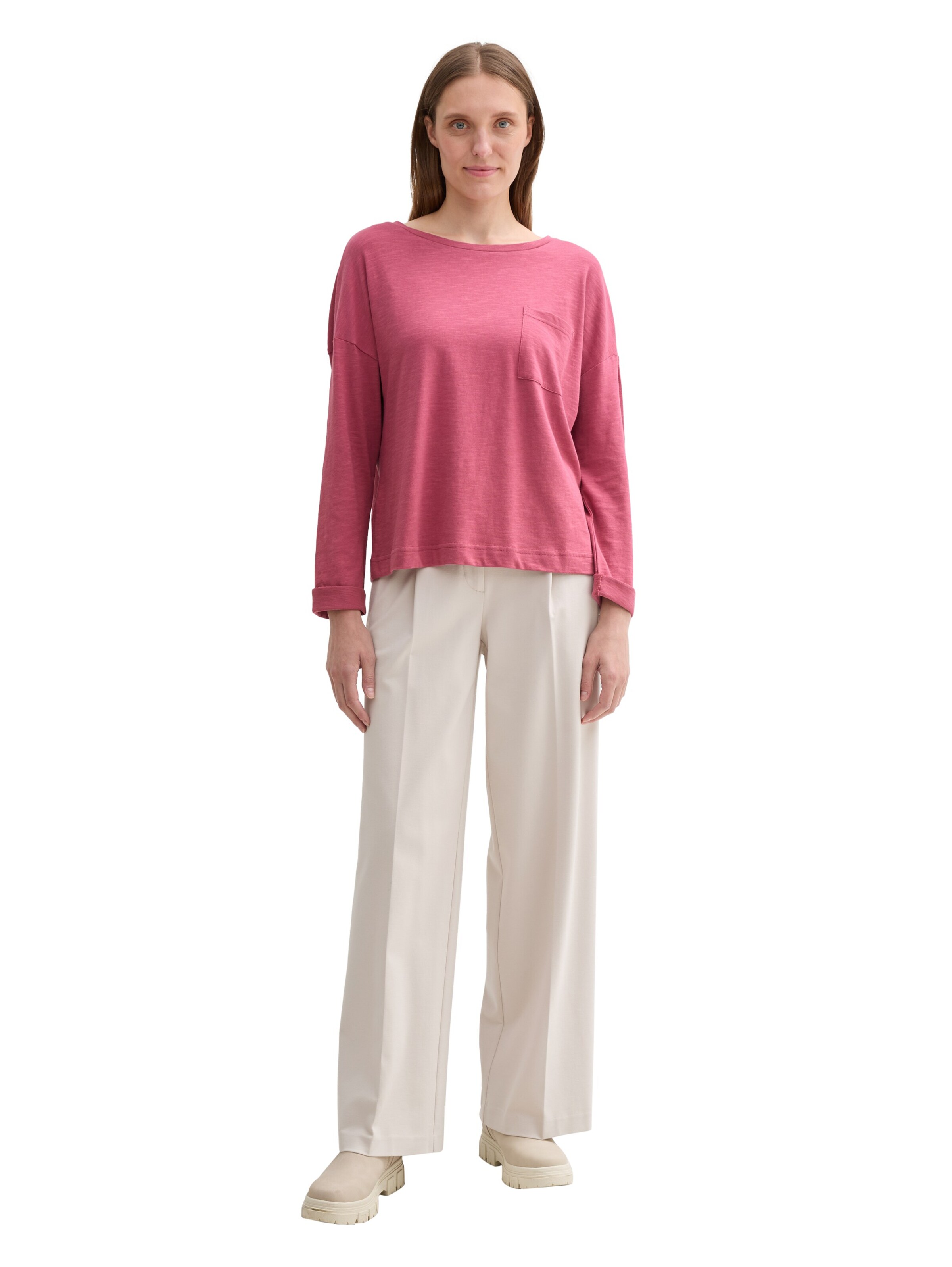 TOM TAILOR Shirt in Pink