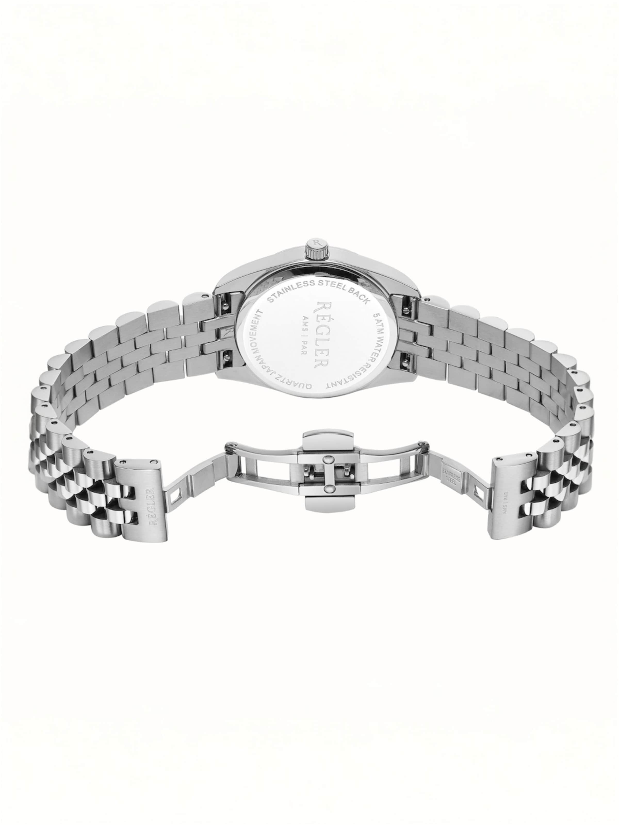 Orologio analogico di Régler in argento