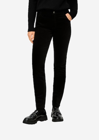 Coupe slim Pantalon s.Oliver en noir