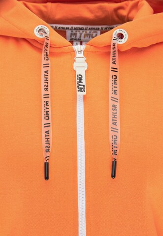 myMo ATHLSR Sweatjacke in Orange