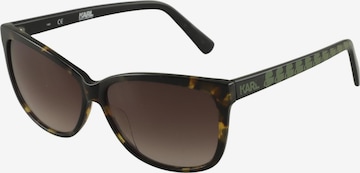 Karl Lagerfeld Sonnenbrille One Size in Braun: Vorderseite