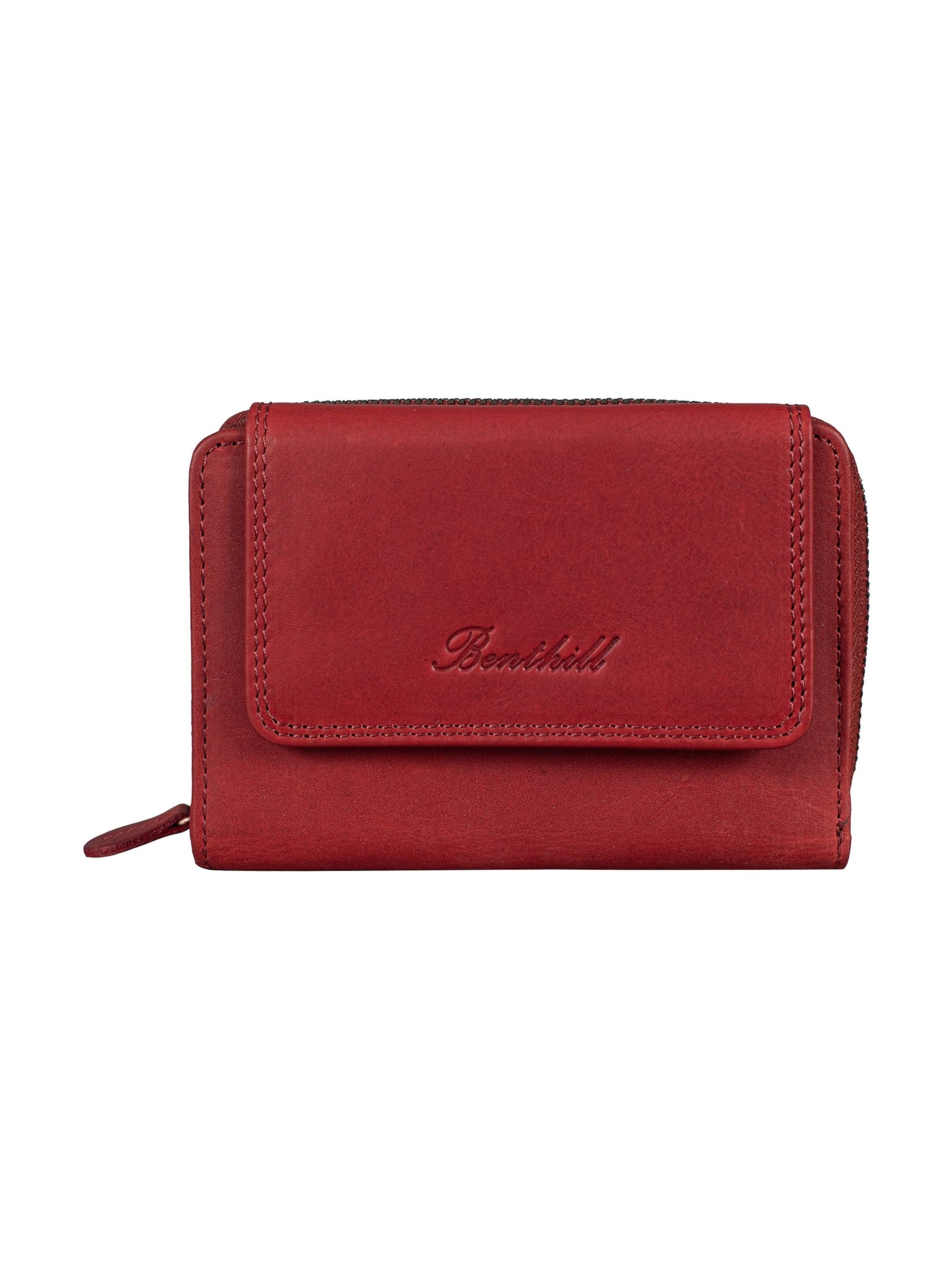 Benthill Wallet in Red: front