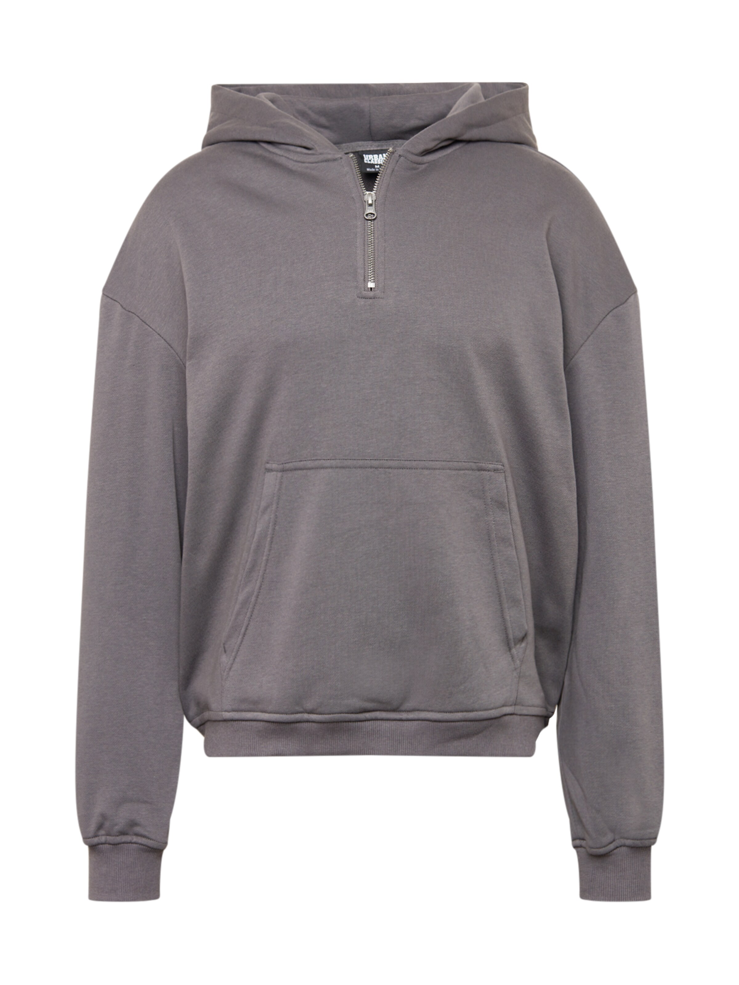 Urban Classics Sweatshirt in Grey: front