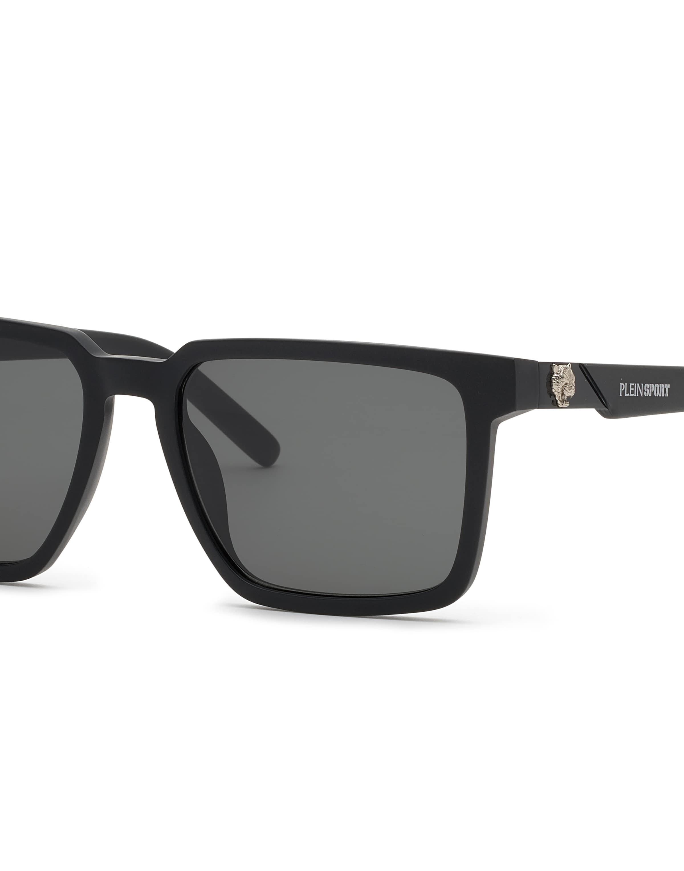 Lunettes de soleil Plein Sport en noir