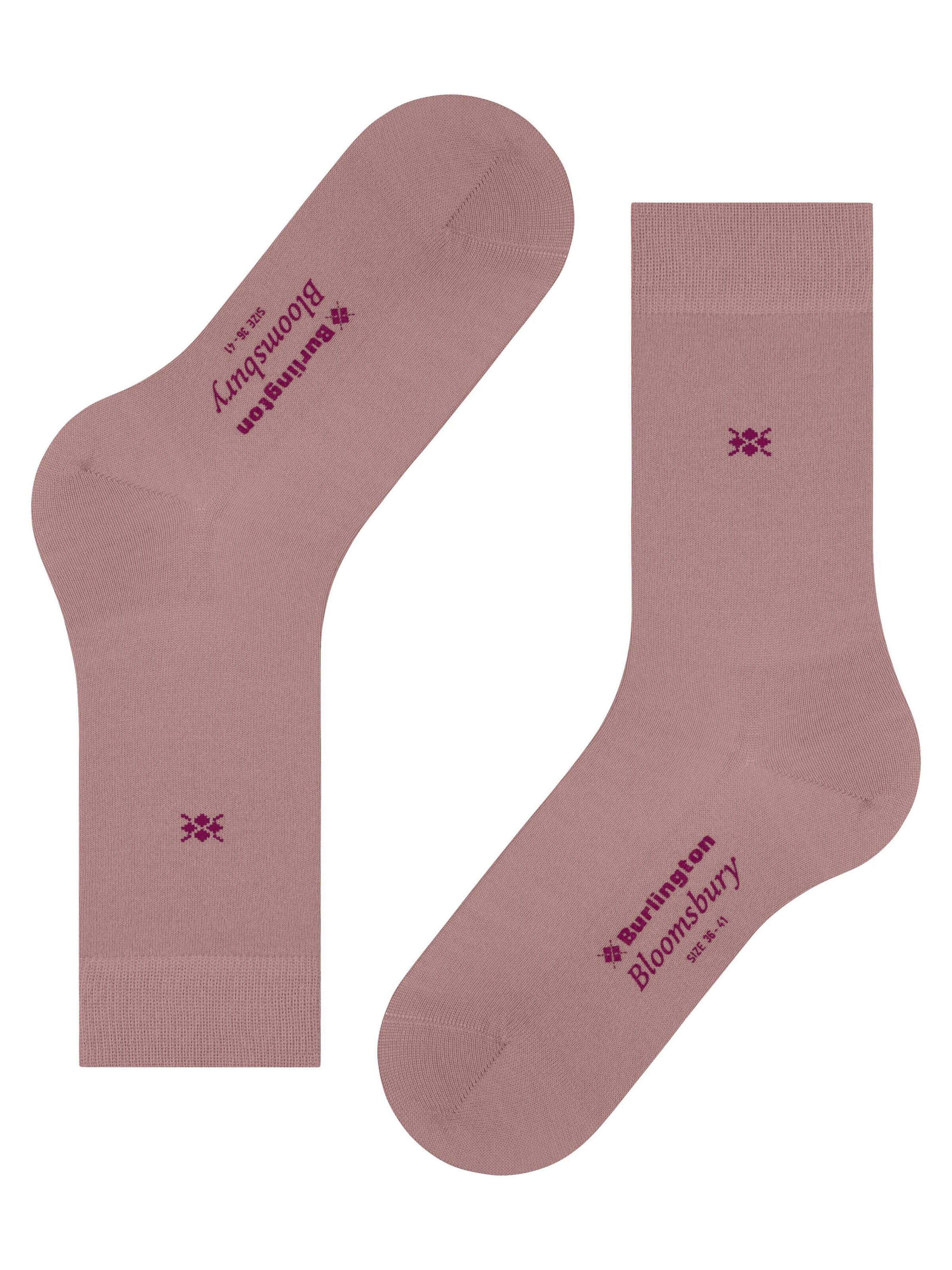 BURLINGTON Socks 'Bloomsbury' in Pink